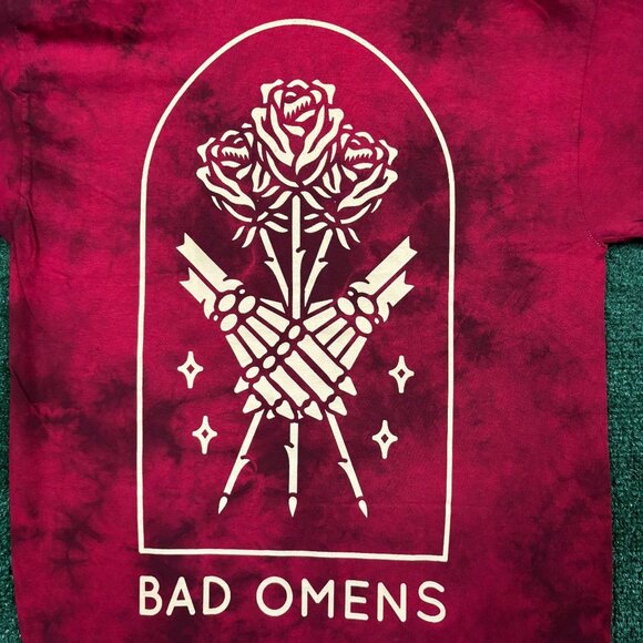 Bad Omens Heavy Metal Band Tie-Dye T-Shirt Size Extra Large - Picture 2 of 4